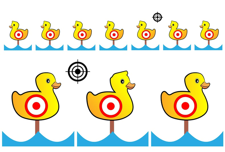 yellow-ducks-in-shooting-range-illustration-with-targets